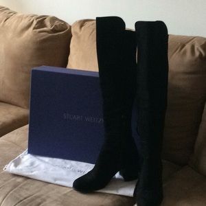 Beautiful Suede Stuart Weitzman Boots